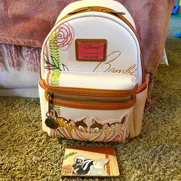 Loungefly | Bags | Rare And Htf Bambi Faline Loungefly Bag  display picture 1